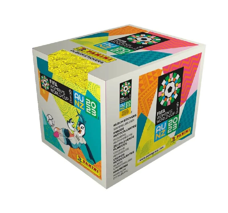 2023 Panini FIFA Women's World Cup Sticker Collection Box