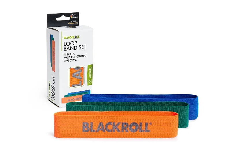 BLACKROLL® LOOP BAND SET -  FABRIC RESISTANCE BAND SET