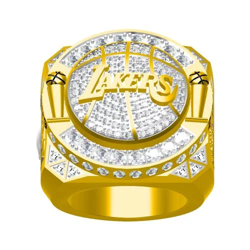 Custom 2010 Los Angeles Lakers NBA Basketball World Championship Ring