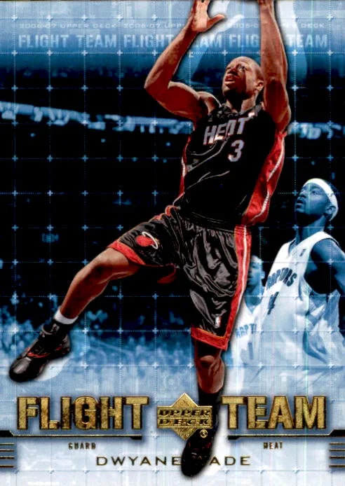 Dwyane Wade, Flight Team, 2006-07 UD NBA Basketball