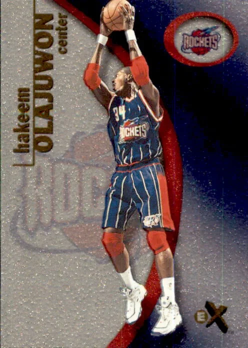 Hakeem Olajuwon, 2000-01 Fleer NBA EX Basketball