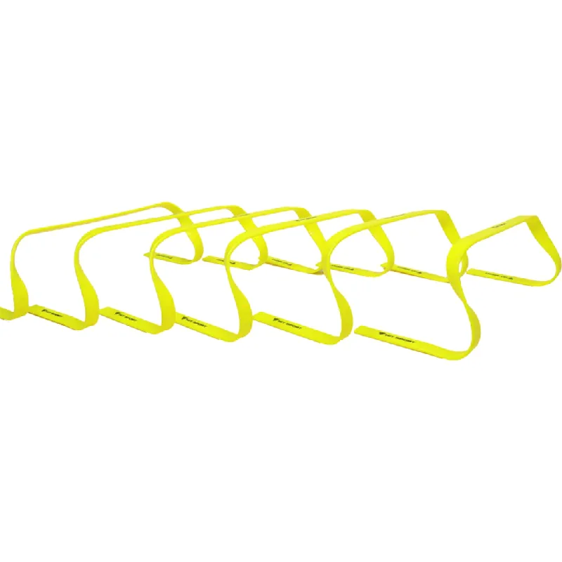 Hit Sport Agility Hurdles 6 Pack (6 Inch / 15cm) | Yellow