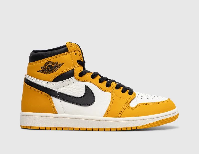 Jordan 1 Retro High OG Yellow Ochre / Black - Sail