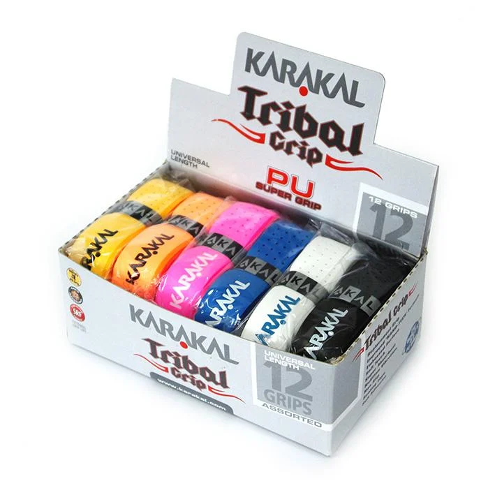 Karakal PU Super Tribal Replacement Grip (12 pack)