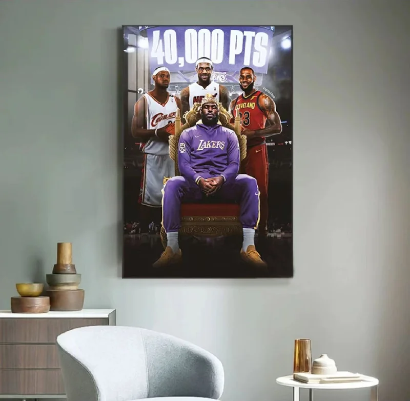 LEBRON JAMES WALL ART