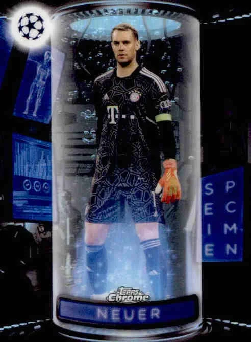 Manuel Neuer, Specimen, 2023 Topps Finest UEFA Champions League Soccer