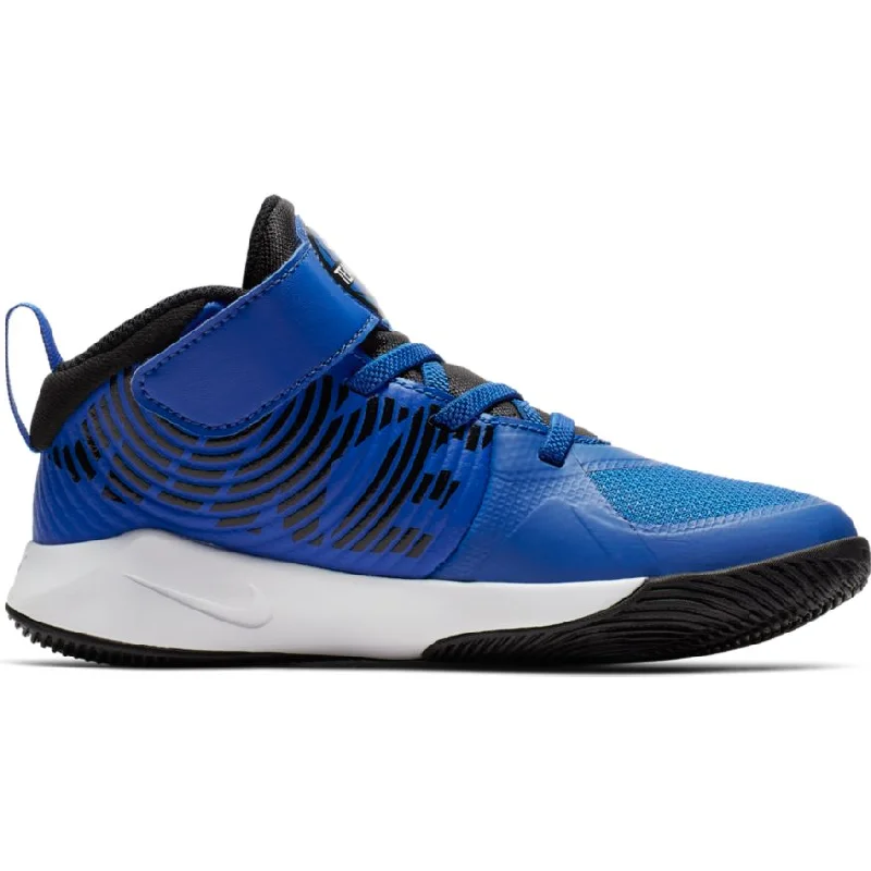 Nike Game Royal/Black/White Team Hustle D 9 Youth Sneaker