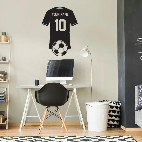 Personalized Soccer Player t-shirt with name and number!