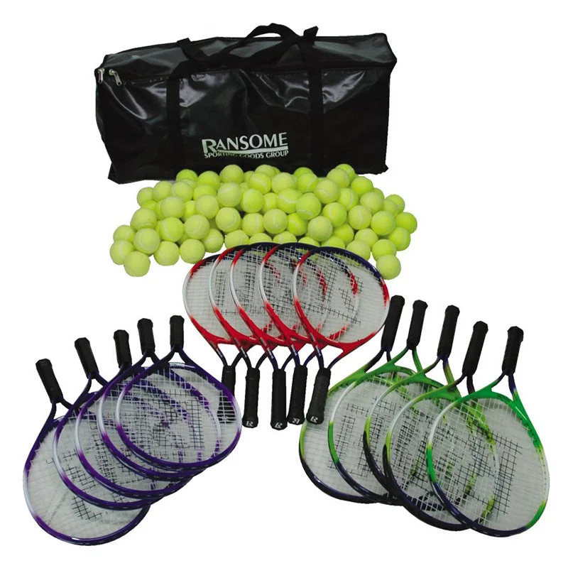 Ransome Tennis Racket & Ball Bag Set | Primary School