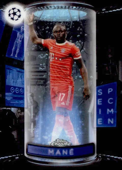 Sadio Mane, Specimen, 2023 Topps Finest UEFA Champions League Soccer