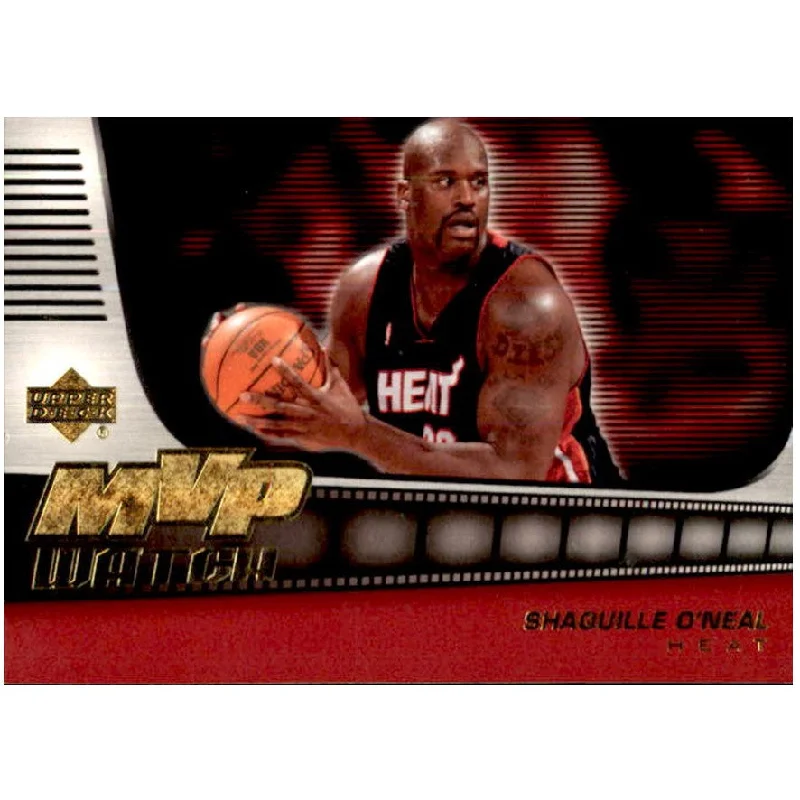 Shaquille O'Neal, GOLD MVP Watch, 2006-07 UD NBA Basketball