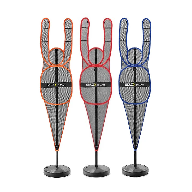 SKLZ D-Man Basketball Training - Defensive Mannequin (Orange, Blue, Red)