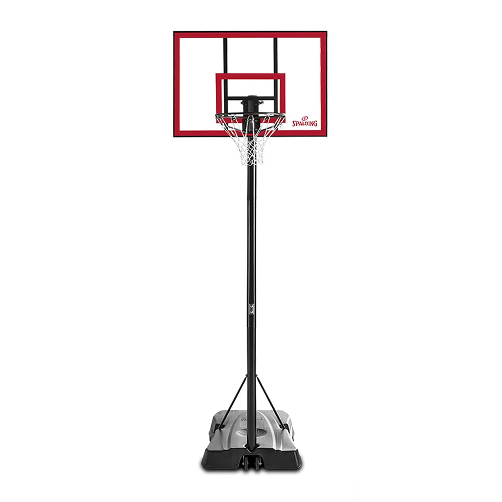 Spalding 44-inch Pro Glide Polycarbonate Portable Basketball System