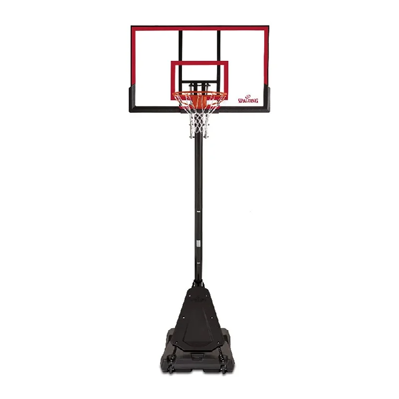 Spalding 50-inch Pro Glide Polycarbonate Portable Basketball System