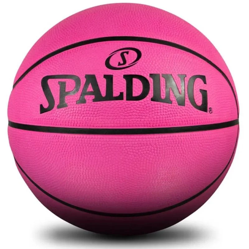 Spalding Fluro Pink Outdoor Basketball