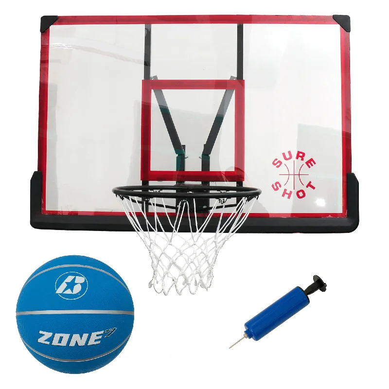 Sure Shot 506ACR Wall Mount Basketball Backboard and Ring Set