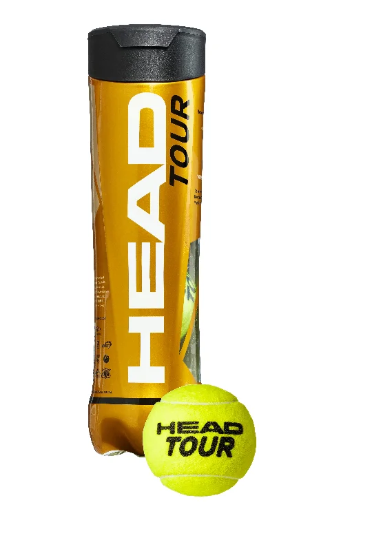 Tennis | Head Tour Balls | Tube of 4