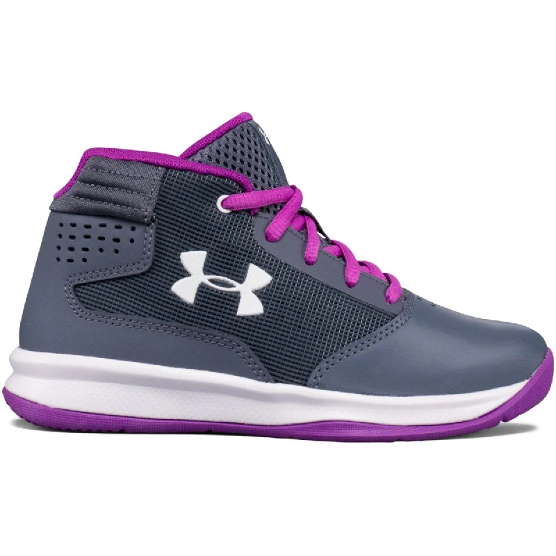 Under Armour Apollo Gray Jet Basketball Shoe