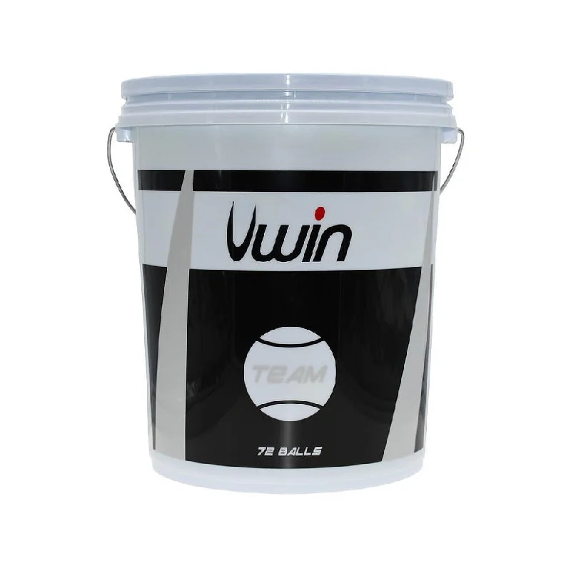 Uwin Team Tennis Ball Bucket - 72 Balls