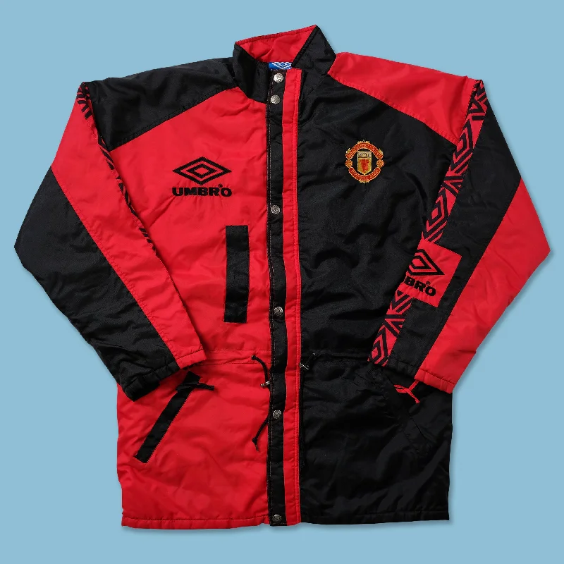 Vintage Umbro Manchester United Padded Jacket Medium