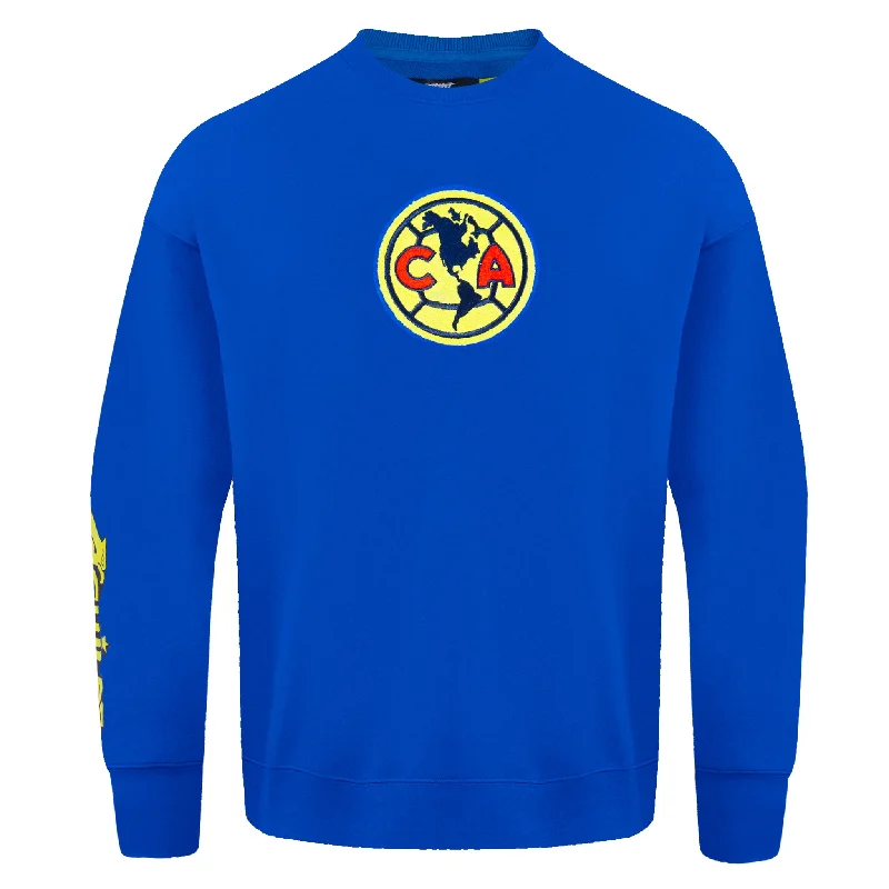 LIGA MX CLUB AMERICA STADIUM MEN'S FLC CREWNECK (ROYAL BLUE)