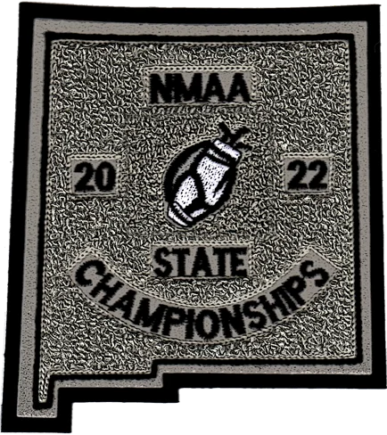 2022 NMAA State Championship Golf Patch