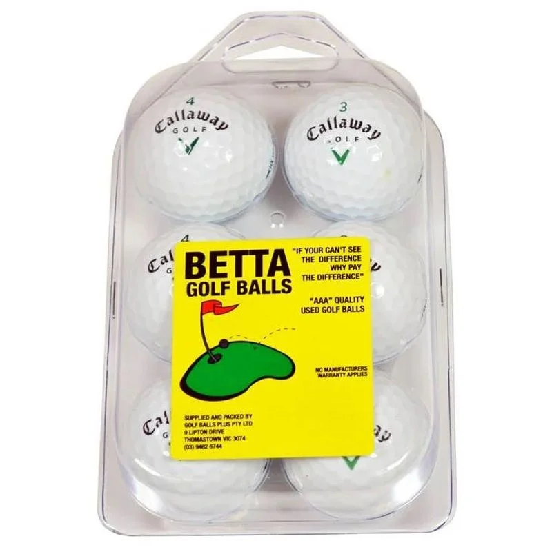 Betta Premium 6pk Golf Balls