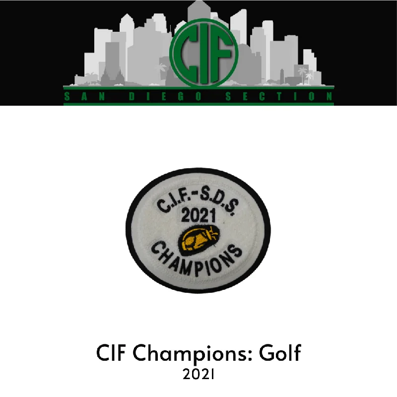 CIF Champions: Golf 2021