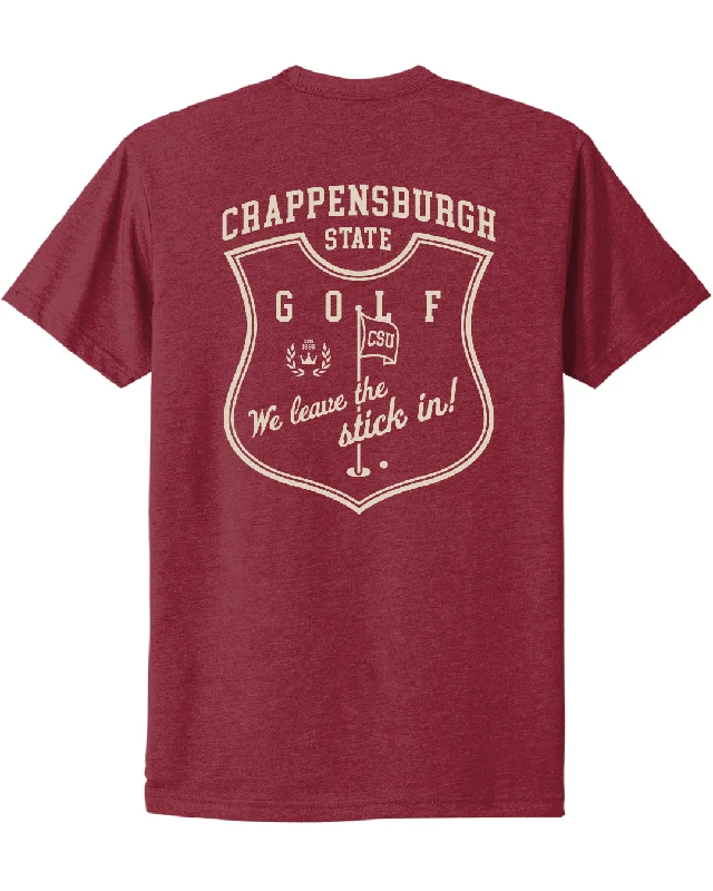 Crappensburgh State Golf T-Shirt