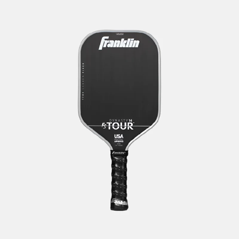 Franklin Sports FS Tour Dynasty 14MM Pickleball Paddle -Grey