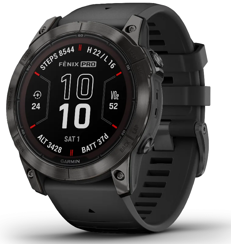 Garmin Fenix 7X Pro Sapphire Solar Carbon Grey Titanium