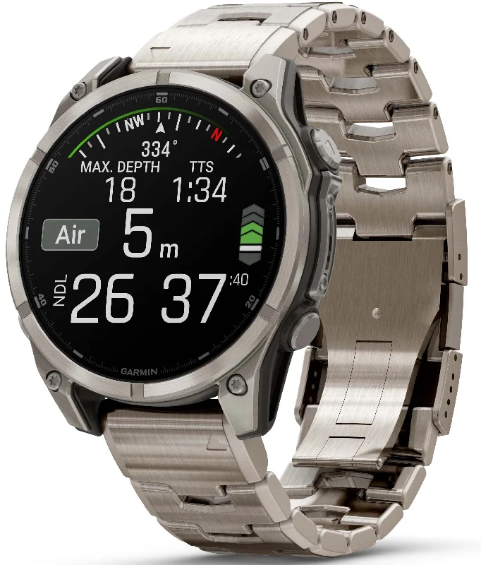 Garmin Fenix 8 47mm Sapphire AMOLED Titanium Bracelet