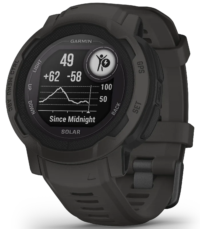 Garmin Instinct 2 Solar GPS Graphite Smartwatch