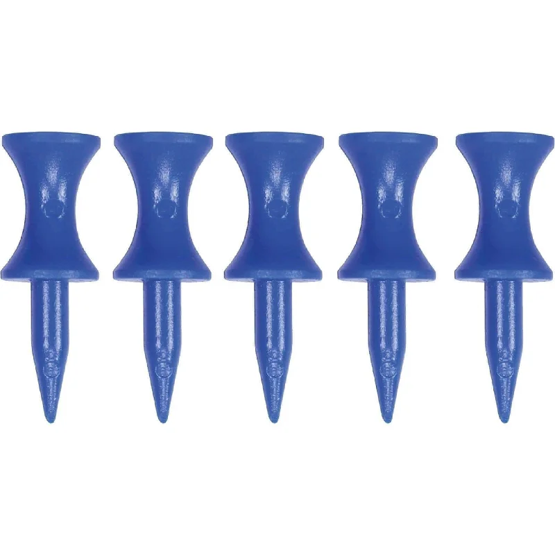 GMTee Golf Plastic Graduated (30 Pack) 1 1/2 Inch Golf Tees - Blue