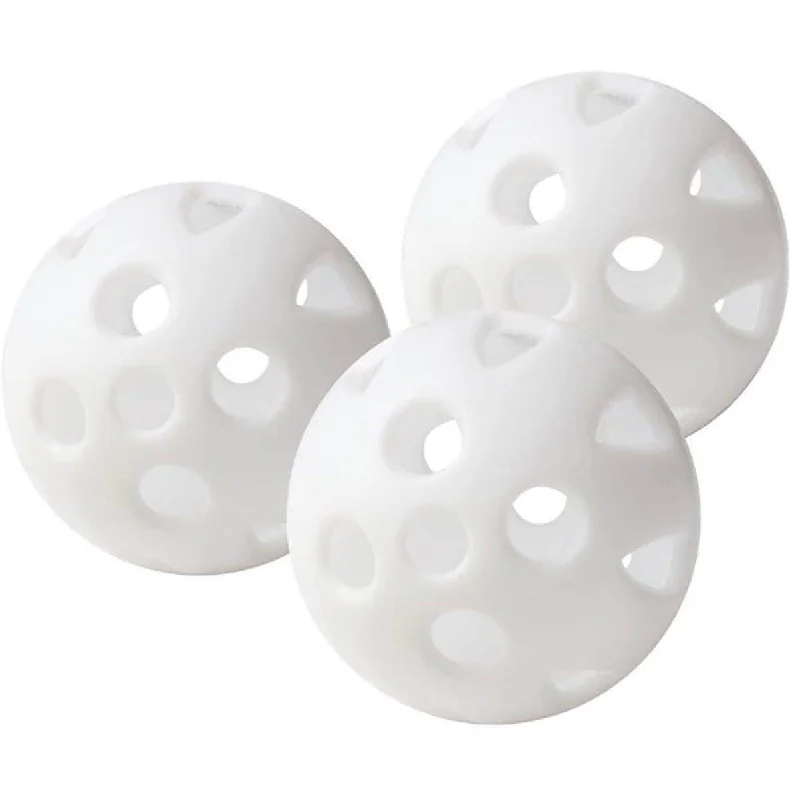 GMTee Golf Hollow Practice (6 Pack) Golf Balls - White