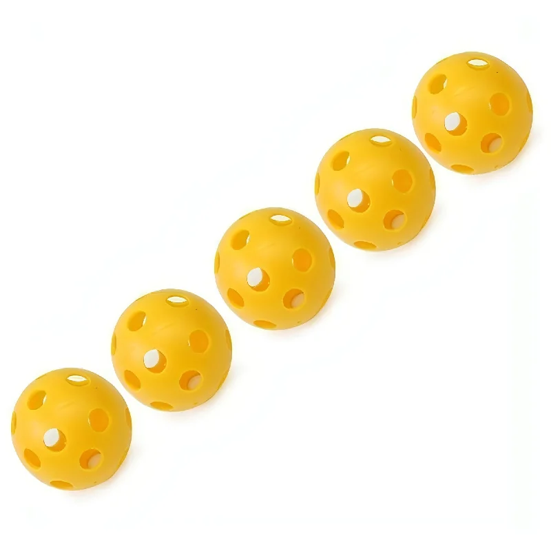 GMTee Golf Hollow Practice (6 Pack) Golf Balls - Yellow