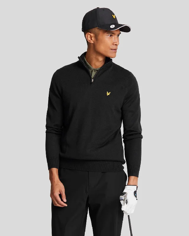 Golf Quarter Zip Merino Jumper