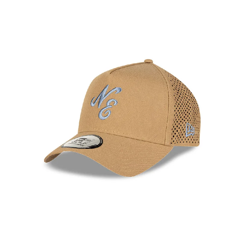 New Era Golf Branded Classic 9FORTY AF Snapback Beige