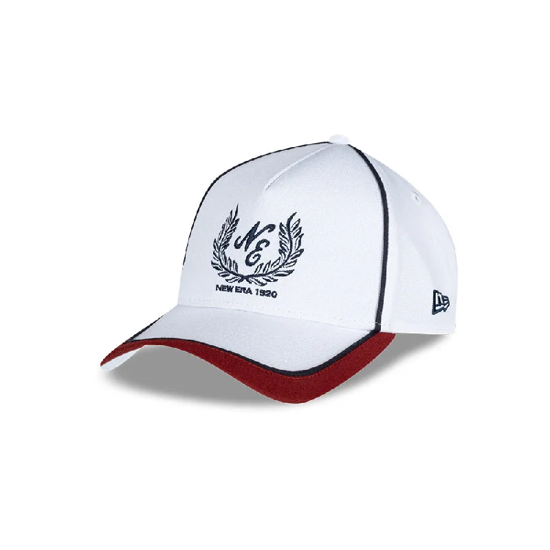 New Era Golf Laurel Tree 9FORTY AF Snapback Blanca