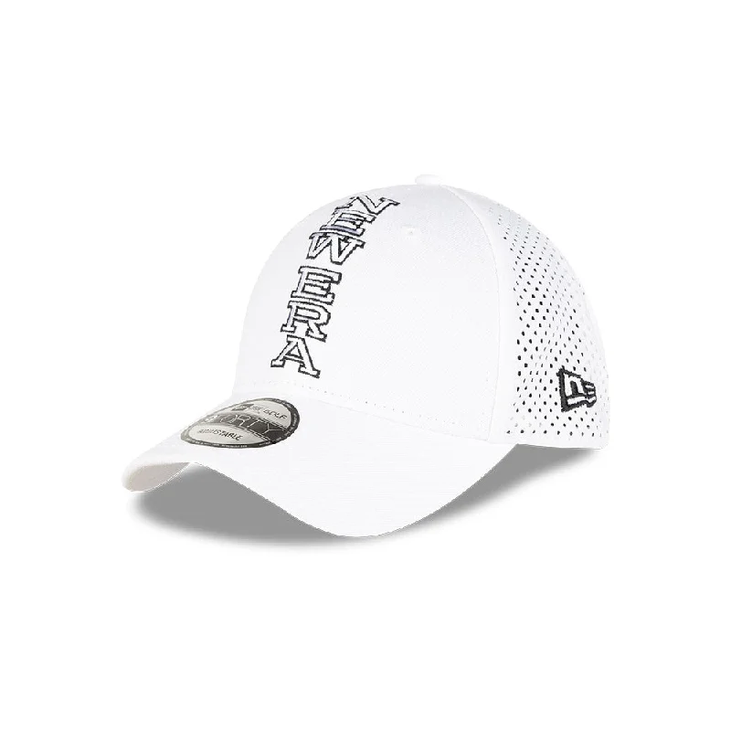 New Era Golf Vertical 9FORTY AF Snapback Blanca