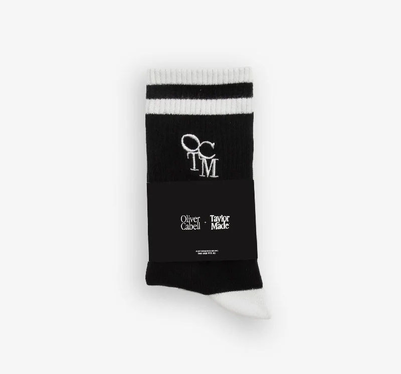 Oliver Cabell for TaylorMade Socks | Black