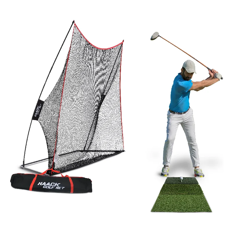 Haack Golf Net w/ Tri-Turf Mat