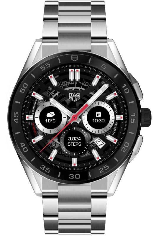 TAG Heuer Watch Connected 45 Steel Bracelet