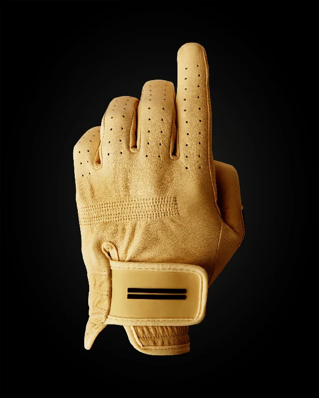 WARSTIC CABRETTA GOLF GLOVE [NATURAL]