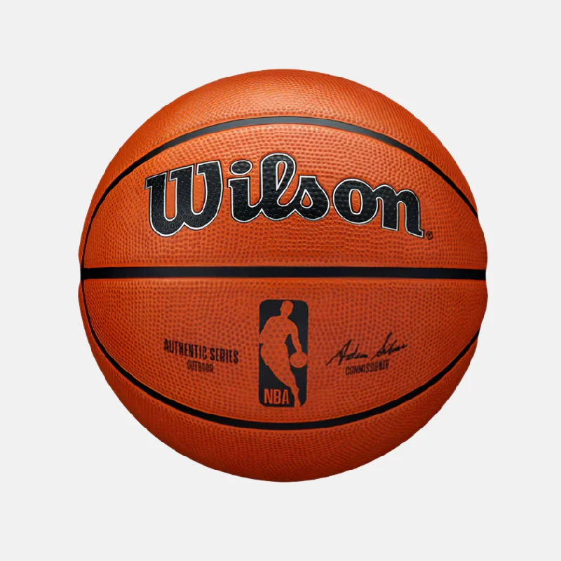 Wilson NBA Authentic Series Outdoor Basketball Size 7 -Brown